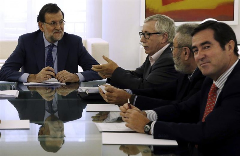 Rajoy eta eragileak.