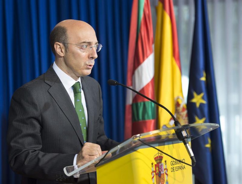 El delegado del Gobierno en el País Vasco, Carlos Urquijo. Imagen de archivo: EFE