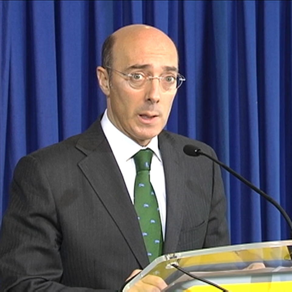 El delegado del Gobierno español en la CAV, Carlos Urquijo.