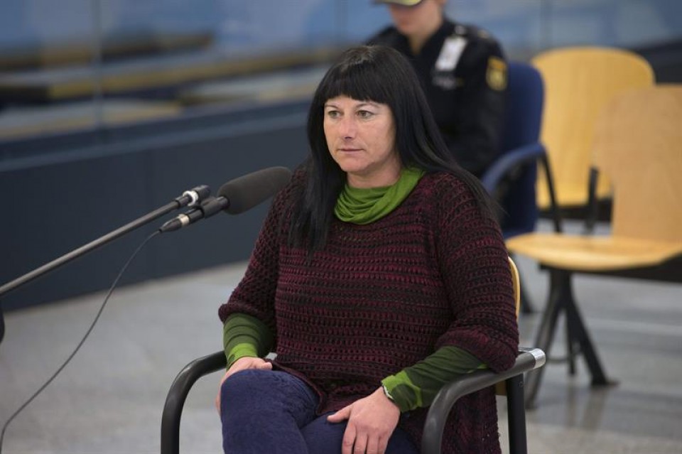 Idoia Martínez García durante el juicio. Imagen de archivo: EFE
