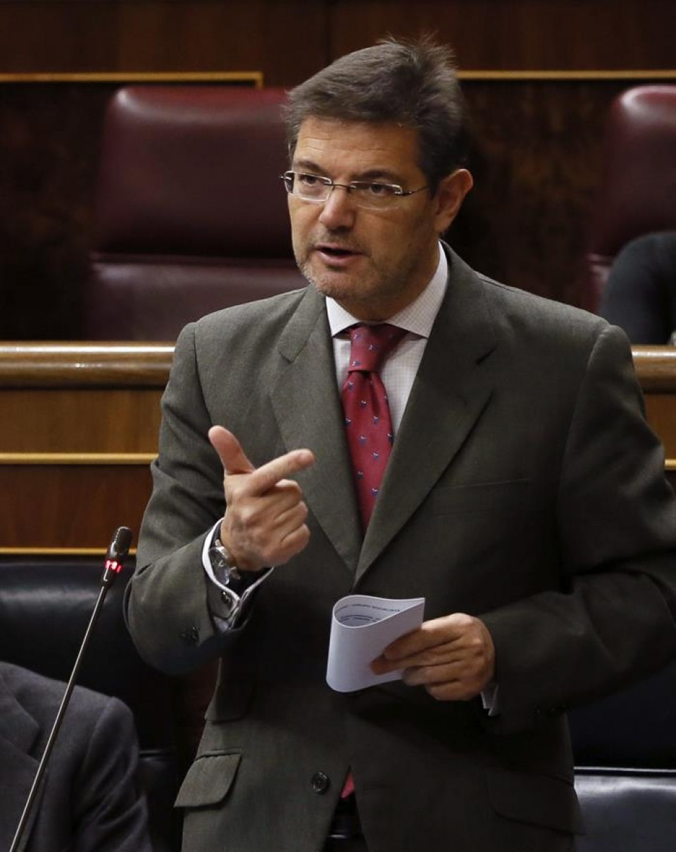 El ministro de Justicia español, Rafael Catalá.