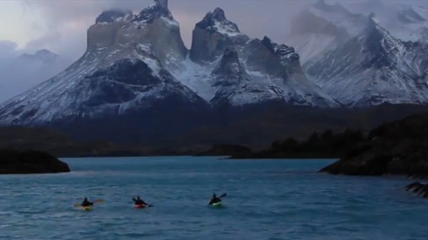 'Caminos de agua.Patagonia', tres amigos en Kayak por Patagonia
