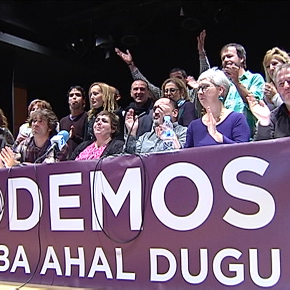 Podemos udal-organoek hautatzeko prozesua ari da burutzen. Argazkia: EiTB.