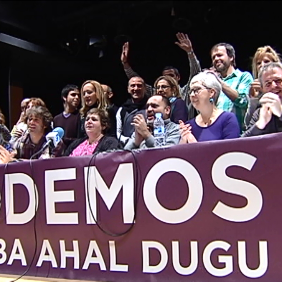 ¿Quiénes son los líderes municipales de Podemos en Hego Euskal Herria?