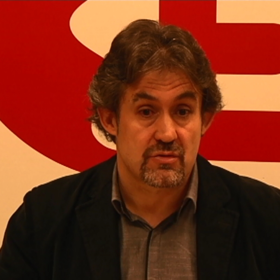 El secretario general de EA, Pello Urizar. EFE