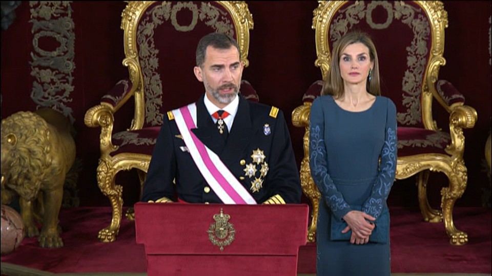 El rey Felipe VI y la reina Letizia Ortiz. EFE