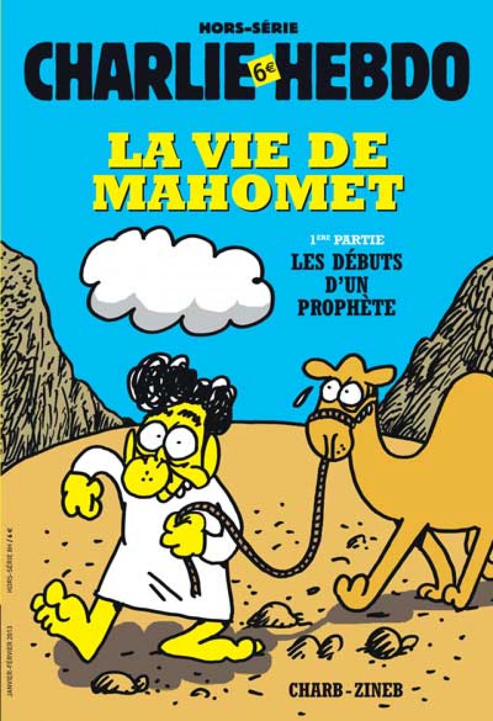 Charlie Hebdo portadak 
