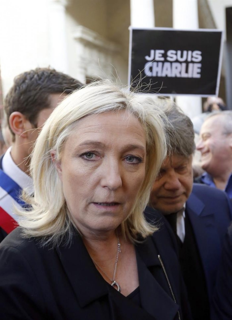 Marine Le Pen, Frente Nacional, manifestacion Beaucaire, EFE
