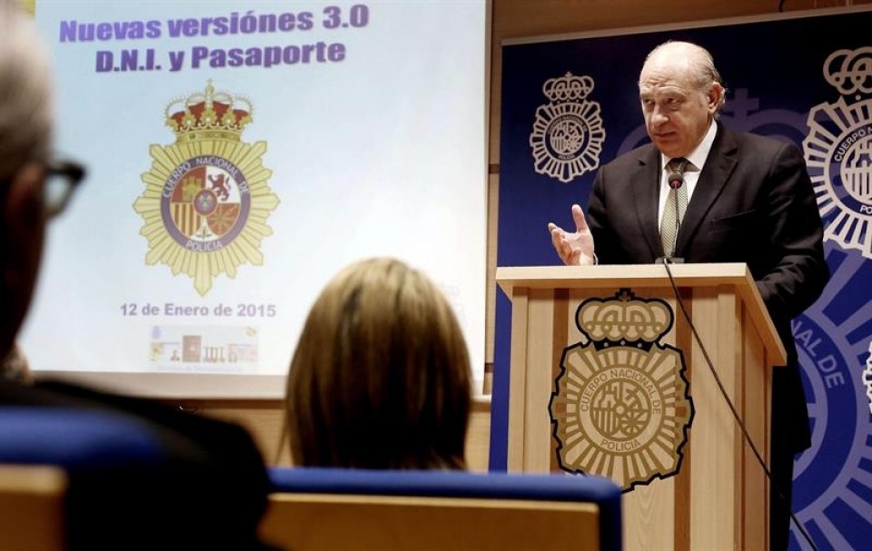 El ministro del Interior, Jorge Fernández Díaz. Foto: EFE