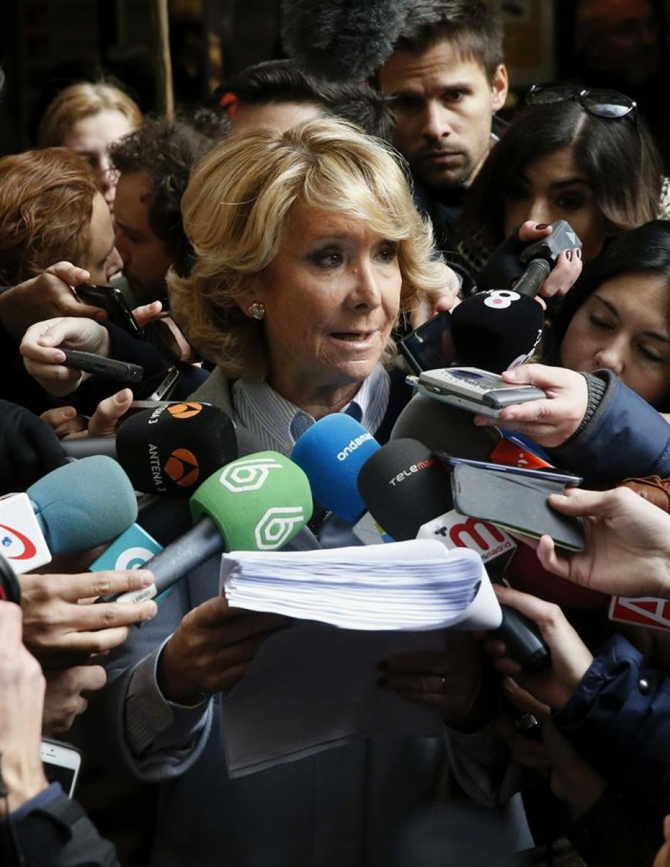 La presidenta del PP en Madrid, Esperanza Aguirre. EFE