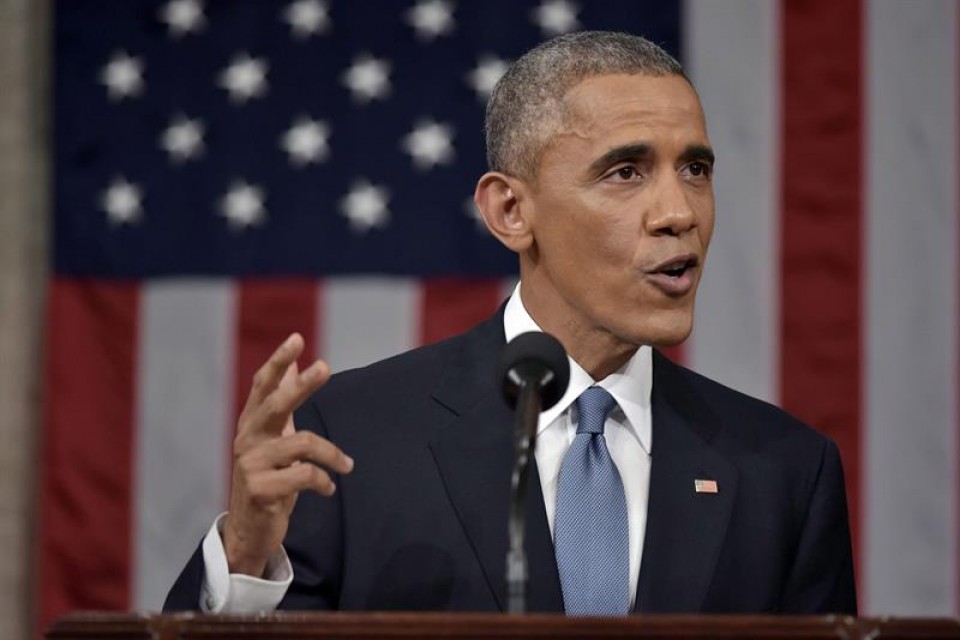 Kubako blokeoa bertan behera uztea eskatu dio Obamak Kongresuari