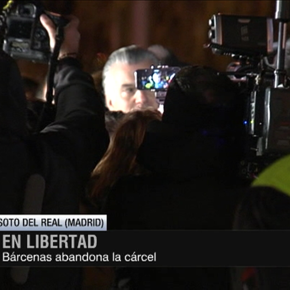 Luis Bárcenas sale de la cárcel: así lo hemos contado en 'Teleberri'