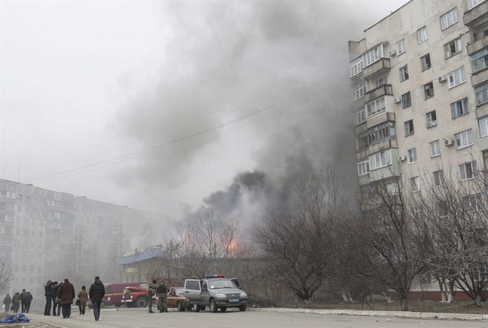 Un nuevo ataque ha sacudido el este de Ucrania. Foto: EFE