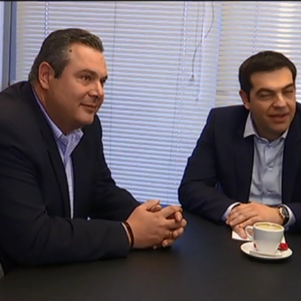 Greziar Independenteek babesa eman diote Tsiprasen gobernuari