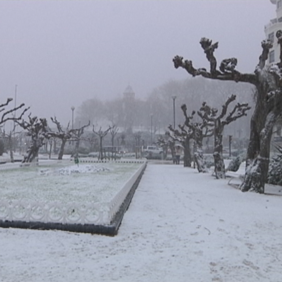 Gipuzkoa: Las precipitaciones de nieve no remitirán hasta el sábado  