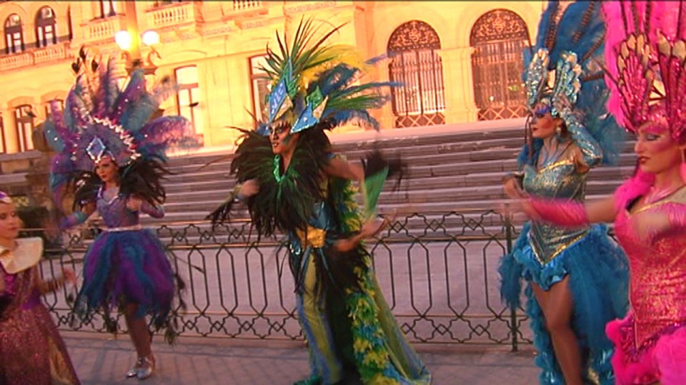 Una foto de los Carnavales del año pasado en Donostia-San Sebastián. EiTB