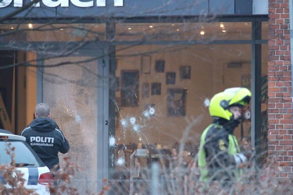 El atentado ha ocurrido en un centro cultural de Copenhage. Foto: EFE