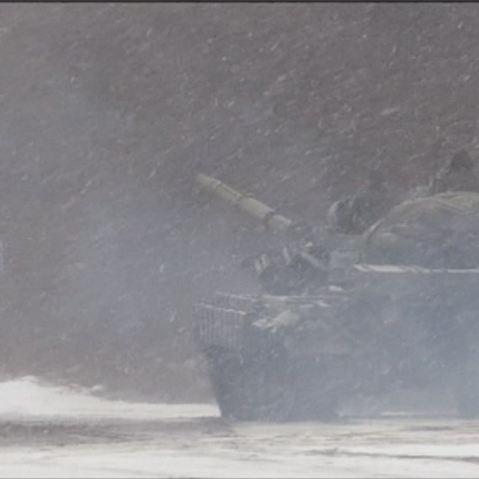 Soldados ucranianos, cerca de Donetsk. EFE