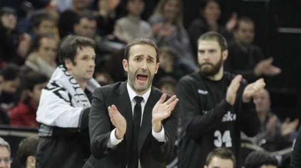 Sito Alonso, entrenador del Bilbao Basket. Foto: EFE