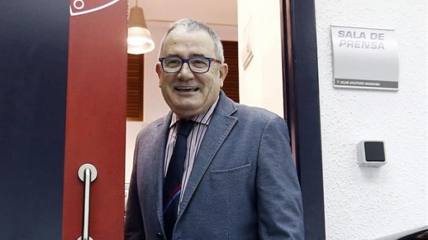 Imagen de archivo de Luis Sabalza, presidente de Osasuna. Foto: EFE