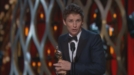 Eddie Redmayne gana el Óscar a mejor actor