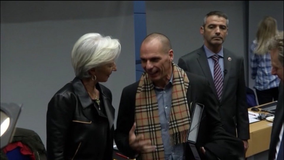 Yanis Varoufakis Greziako Finantza ministroa.