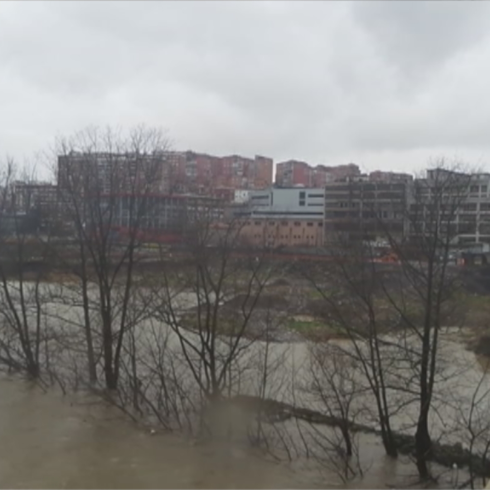 Preocupación en Bizkaia y Araba por el desbordamiento de varios ríos
