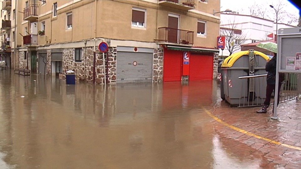El barrio de Martutene revive de nuevo las inundaciones de hace 3 años