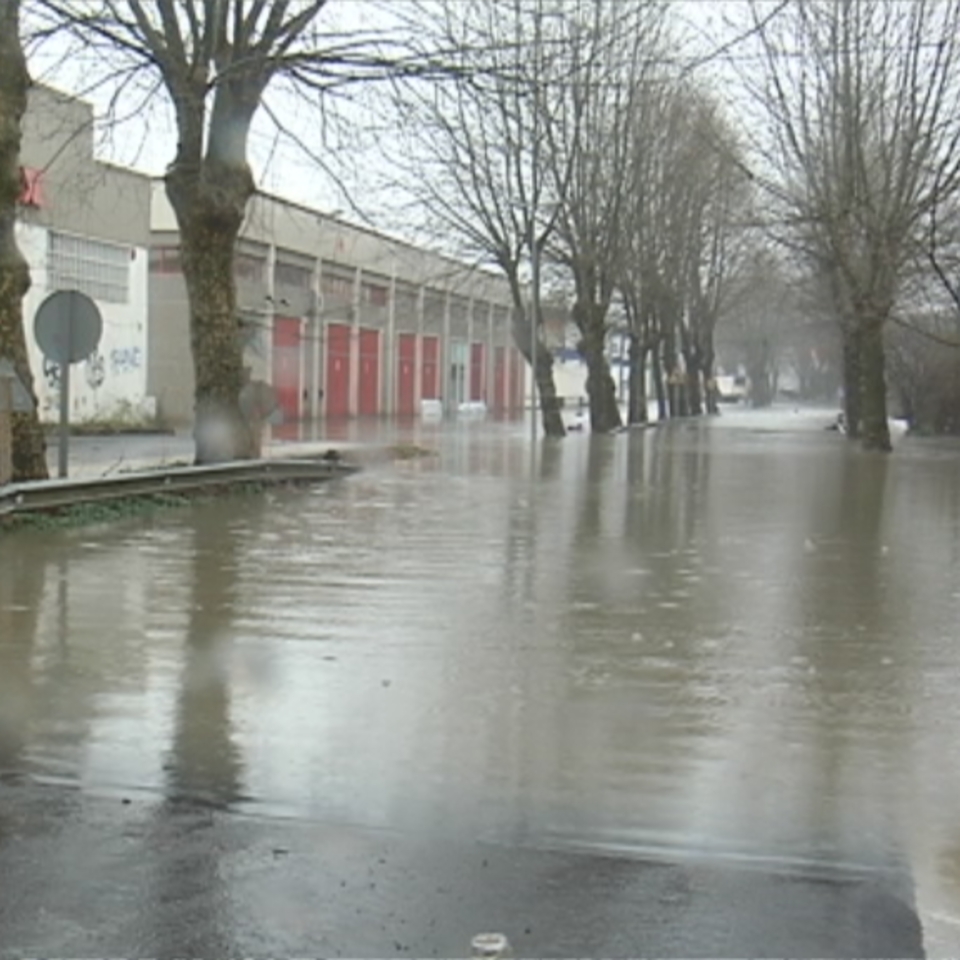 La lluvia causa graves problemas en el interior de Gipuzkoa