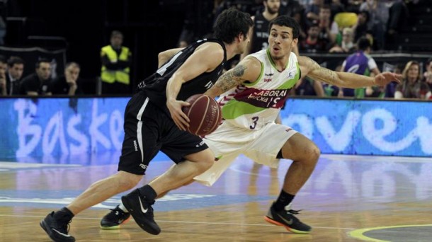 Bilbao Basket ha sido muy superior al Laboral Kutxa. Efe.
