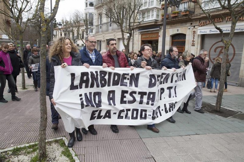 ELA rechaza la última propuesta del Gobierno Vasco para Lanbide
