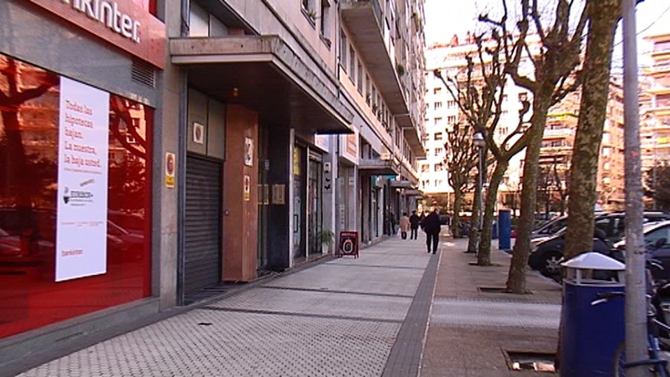 El ataque se ha registrado en la calle Eustasio Amilibia. EITB.