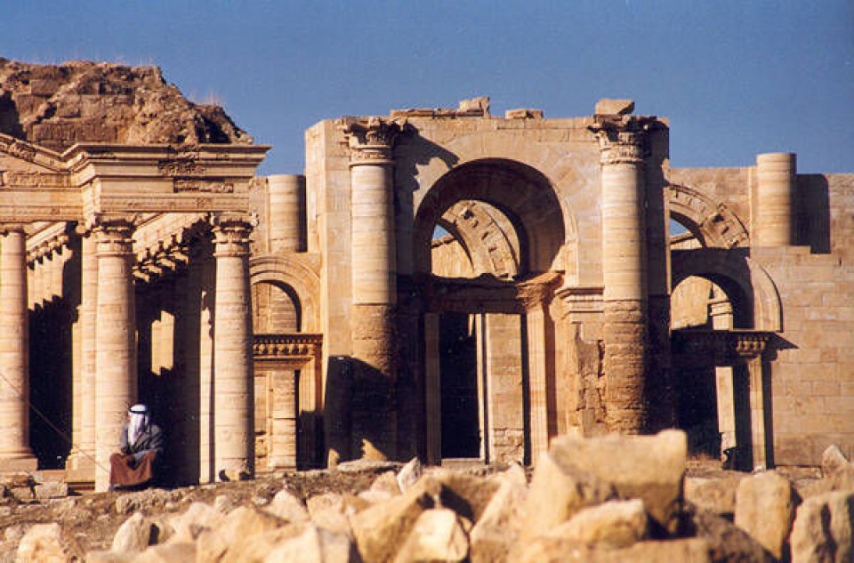 Estatu Islamikoak Hatra hiri Argazkia: Wikipedia