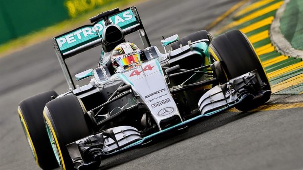 Lewis Hamilton, Mercedes taldeko pilotua. Argazkia: EFE