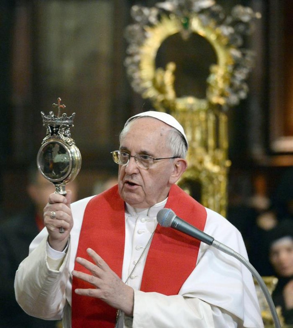 El papa denuncia que cerrar la puerta a la inmigración es 'corrupción'