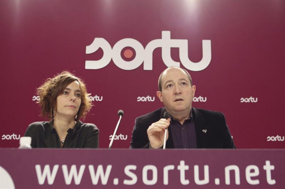 Sortu: 'El Gobierno del PP pretende acabar con el apoyo a los presos'
