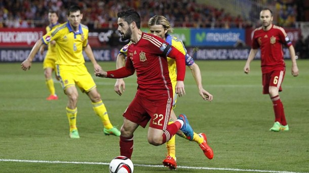 Isco, jugador de la selección española. Foto: EFE