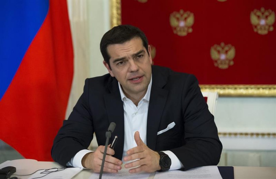 Alexis Tsipras, Greziako lehen ministroa. Argazkia: EFE