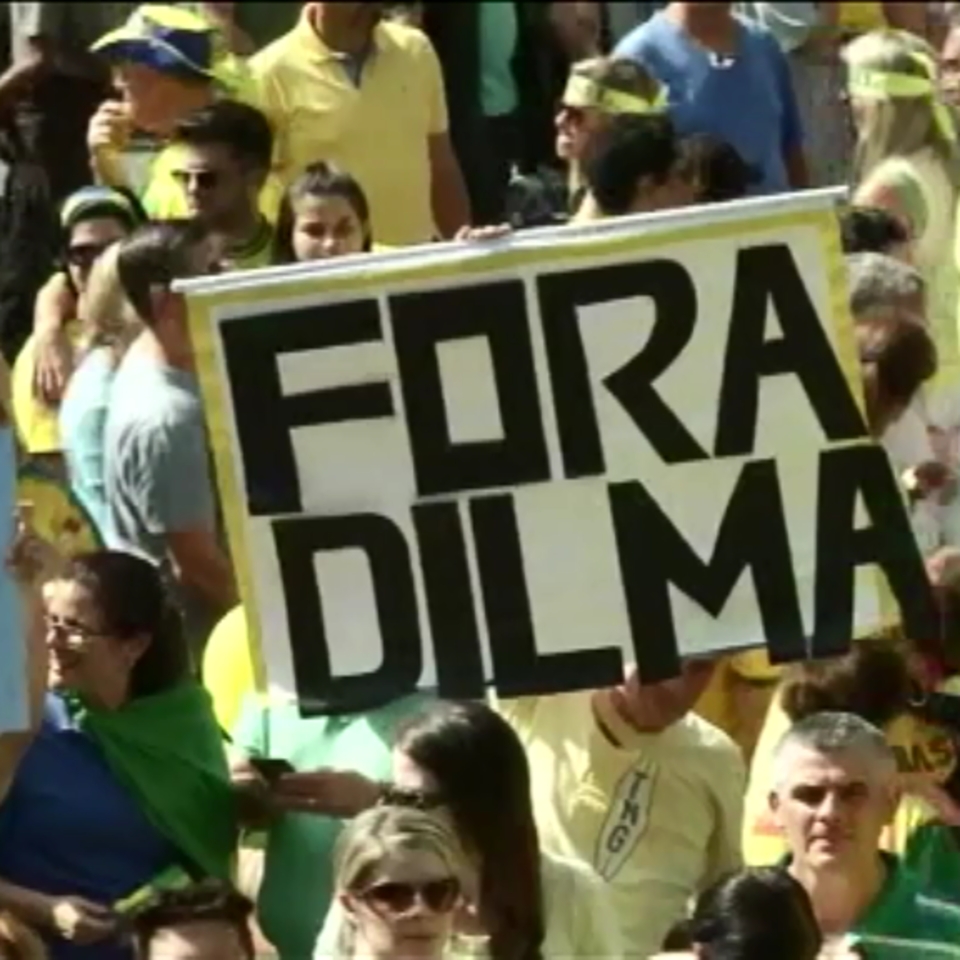 Manifestaciones en contra de Dilma Rouseff