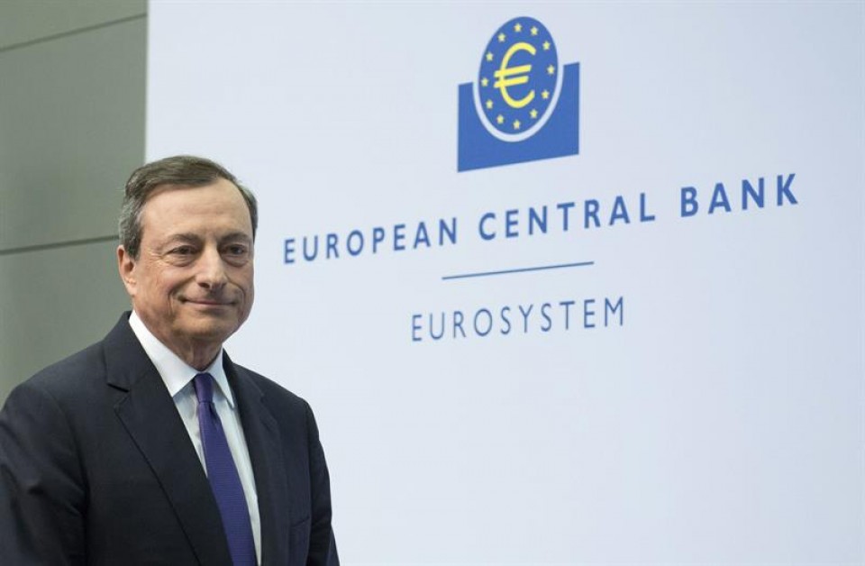 Mario Draghi Europako Banku Zentraleko (EBZ) presidentea. Argazkia: EFE