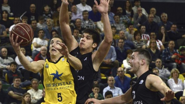 Bilbao Basket sigue luchando por acabar cuarto. Efe.