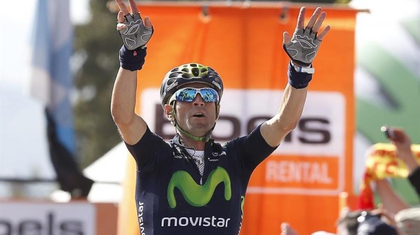 Alejandro Valverde defenderá el título logrado el año pasado. Foto: Efe.