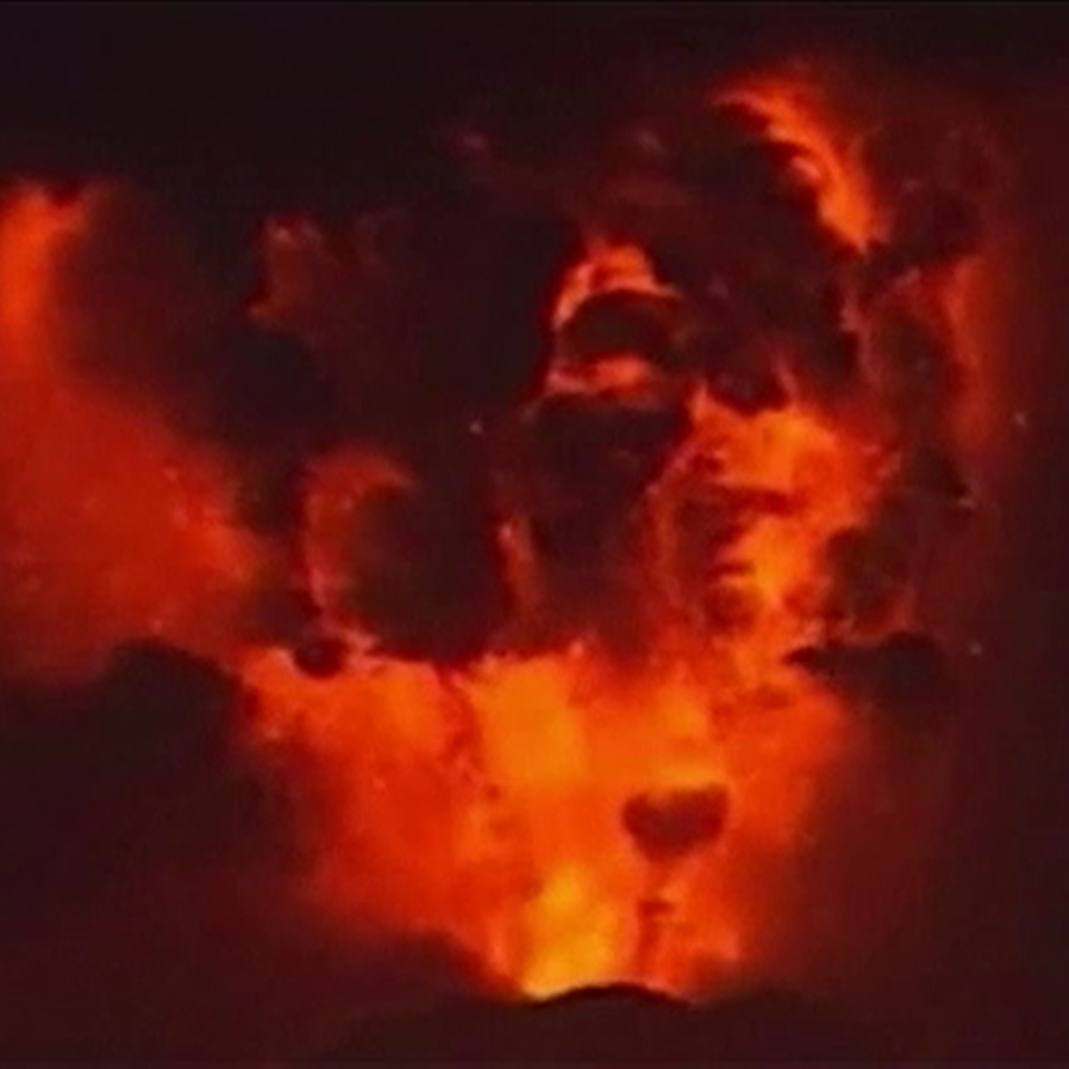 Erupción del volcán Cabulco (Chile)