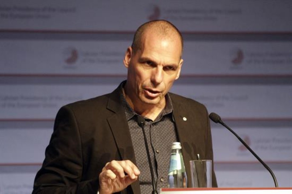 Yanis Varoufakis Greziako Finantza ministroa. Artxiboko irudia: EFE