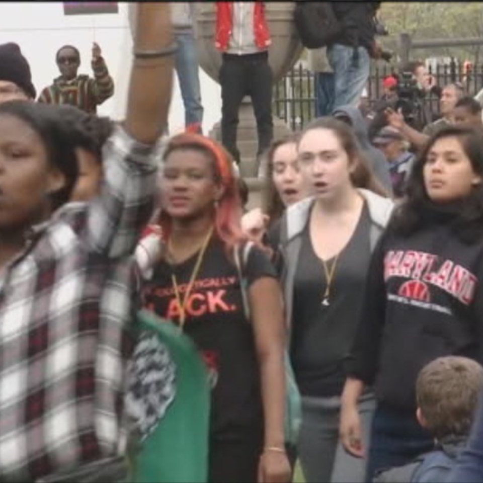 Protestak Baltimoren gazte beltz baten heriotzagatik