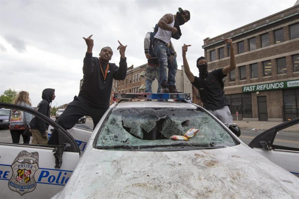 Incidentes en Baltimore por la muerte de Freddie Gray