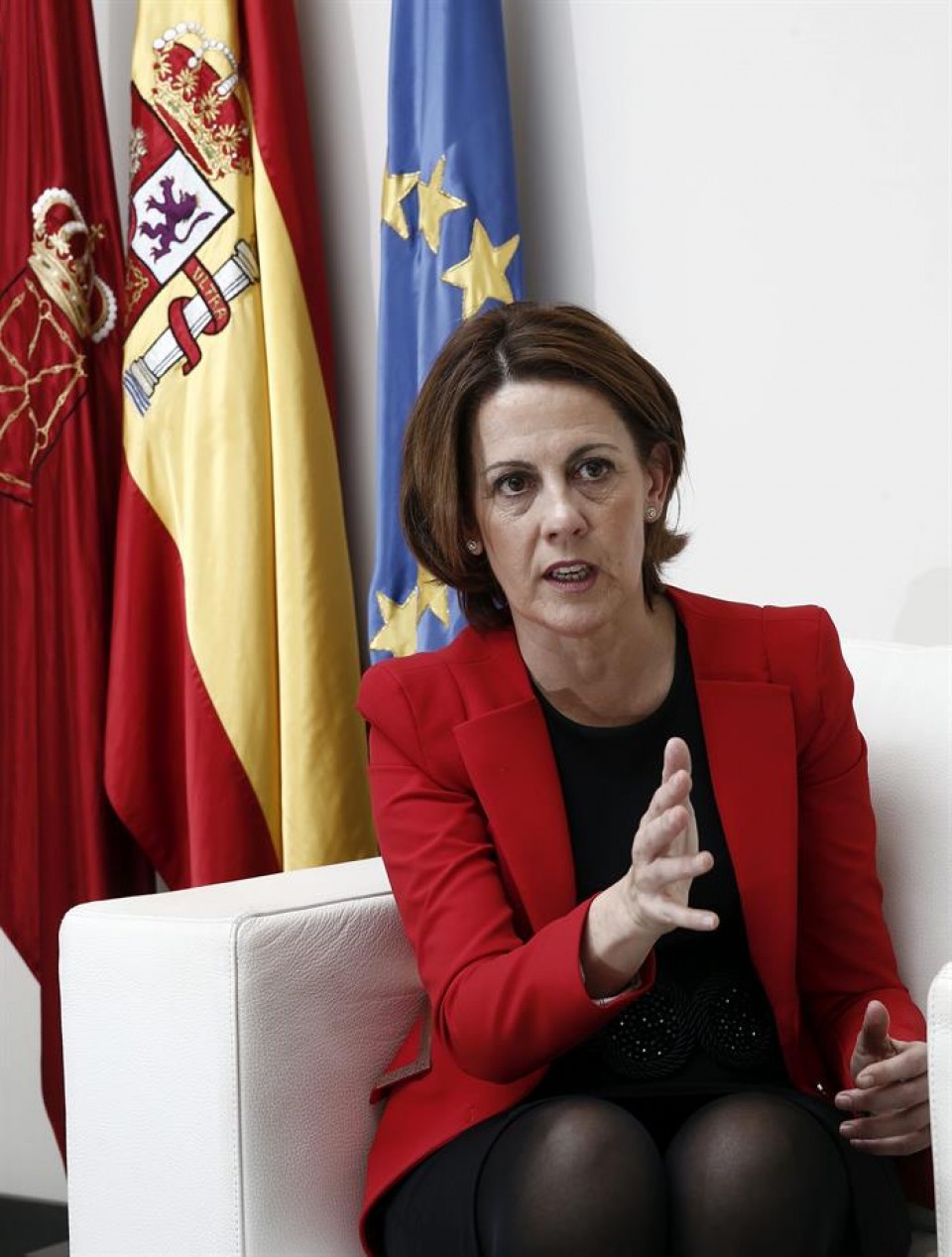 La presidenta del Gobierno de Navarra, Yolanda Barcina.