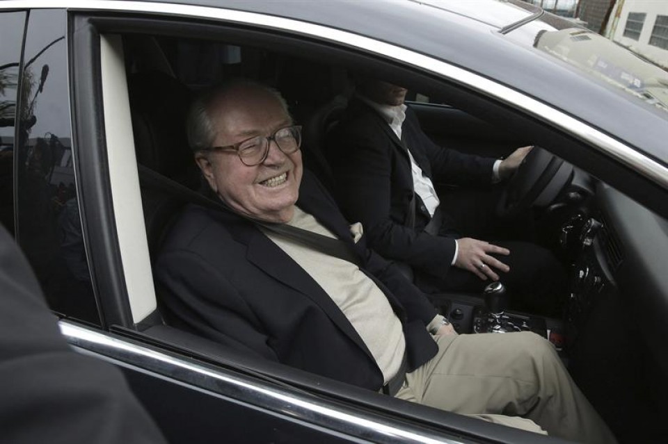 Jean-Marie Le Pen Frantziako Fronte Nazionalaren (FN) sortzailea. Argazkia: EFE