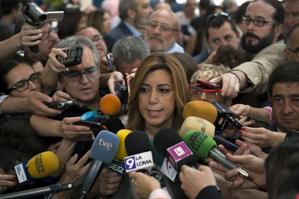 Susana Diaz Andaluziako presidentea.