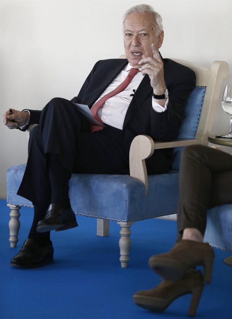 Jose Manuel Garcia Margallo Espainiako Atzerri ministroa.